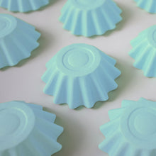 Load image into Gallery viewer, Bloom Baking Cups 24pk Pastel Blue Bakeware Papyrus &amp; Co   