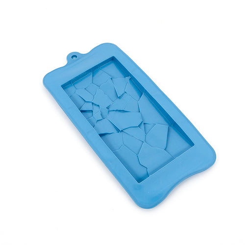 Silicone Mould - Crackle Choc Bar Supplies SPRINKS   