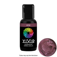 Load image into Gallery viewer, Gel Food Colour Wine 21g Edibles Vivid