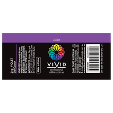 Load image into Gallery viewer, Gel Food Colour Violet 21g Edibles Vivid