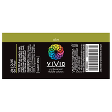 Load image into Gallery viewer, Gel Food Colour Olive Green 21g Edibles Vivid