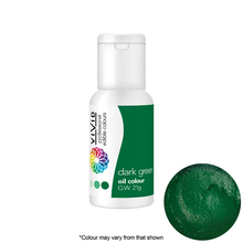 Load image into Gallery viewer, Oil Based Colouring 21g Dark Green Edibles Vivid