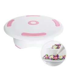 Load image into Gallery viewer, Plastic Lockable Turntable Supplies Cake Craft