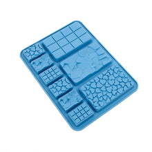 Load image into Gallery viewer, Silicone Mould - Mini &amp; Medium Fun Choc Bar Supplies SPRINKS   