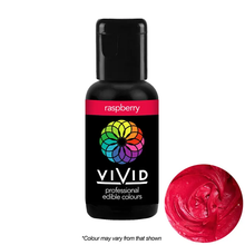 Load image into Gallery viewer, Gel Food Colour Raspberry 21g Edibles Vivid