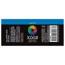 Load image into Gallery viewer, Gel Food Colour Royal Blue 21g Edibles Vivid