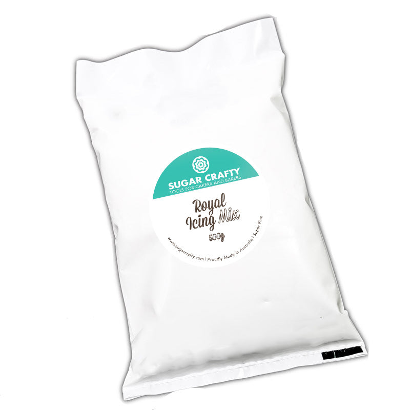 White Royal Icing Mix 500g Edibles Sugar Crafty   
