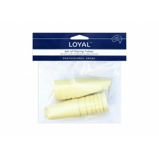 Pastry Tube Plastic Set - Assorted 14pk Supplies Loyal   