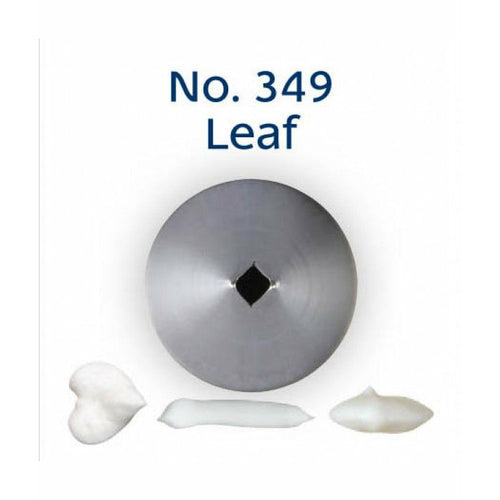 Piping Tip Stainless Steel Leaf Standard No. 349 Supplies Loyal   