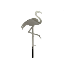 Load image into Gallery viewer, Flamingo Silver Mirror Cake Topper Cake Toppers Sugar Crafty   