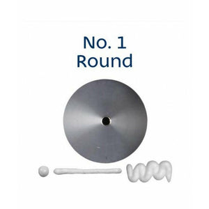 Piping Tip Stainless Steel Round Standard No. 1 Supplies Loyal   