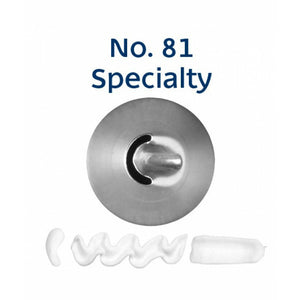 Piping Tip Stainless Steel Specialty Standard No. 81 Supplies Loyal   