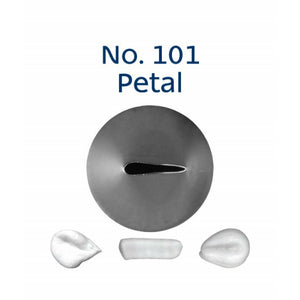 Piping Tip Stainless Steel Petal Standard No. 101 Supplies Loyal   