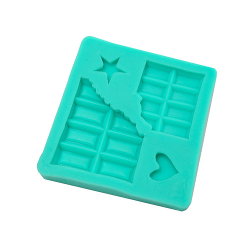 Silicone Mould - Chocolate Block Mini Supplies Bake Group   