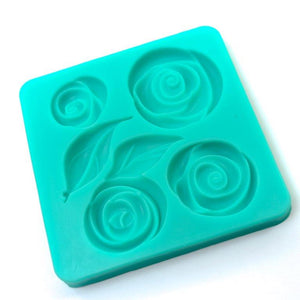 Silicone Mould - Contemporary Rose Supplies Bake Group   