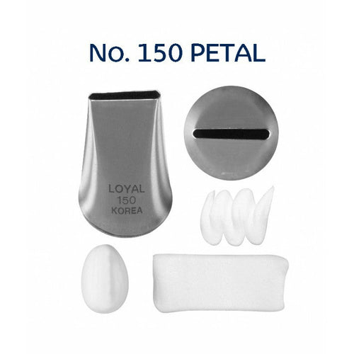 Piping Tip Stainless Steel Petal Standard No. 150 Supplies Loyal   