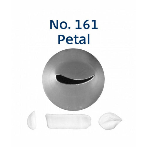 Piping Tip Stainless Steel Petal Standard No. 161 Supplies Loyal   