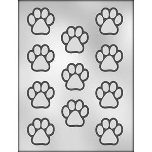 Chocolate Mould (Plastic) - Paw Print Supplies Bake Group   