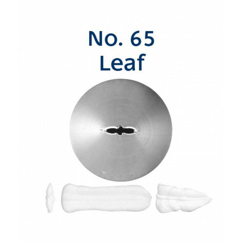 Piping Tip Stainless Steel Leaf Standard No. 65 Supplies Loyal   