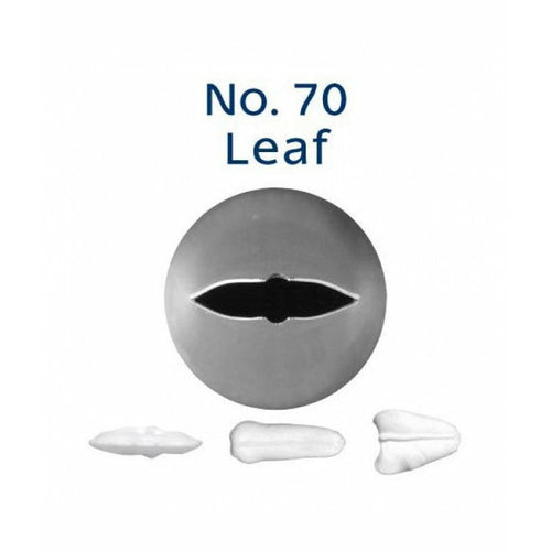 Piping Tip Stainless Steel Leaf Standard No. 70 Supplies Loyal   