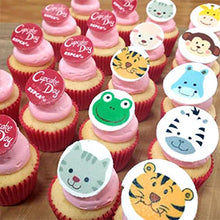 Load image into Gallery viewer, Custom Edible Image Cupcake 3.5cm (x35) Supplies Merryday   