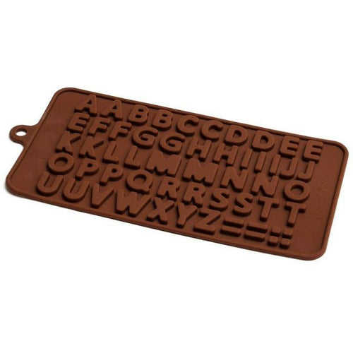 Chocolate Mould (Silicone) - Alphabet Supplies Bake Group   