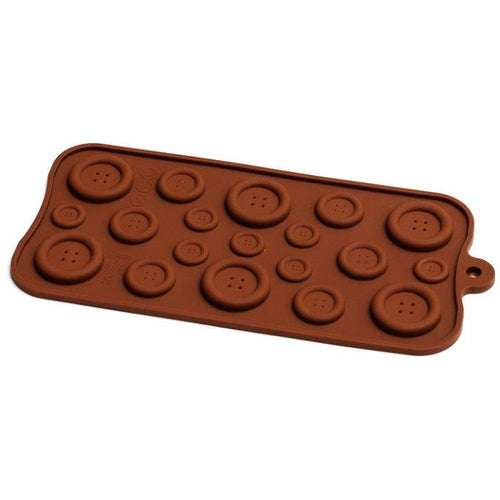 Chocolate Mould (Silicone) - Buttons Supplies Bake Group   