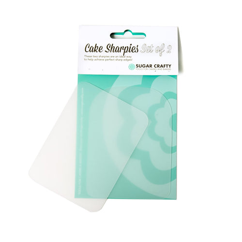 Cake Sharpies Flexible Smoothers 2pk Supplies Sugar Crafty   