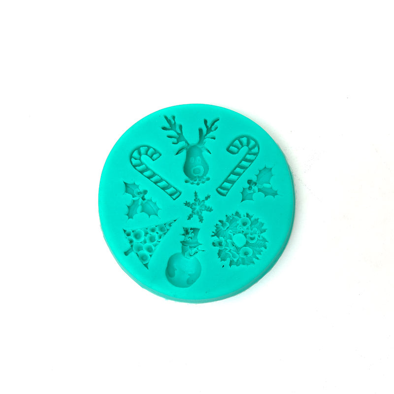 Silicone Mould - Christmas Icons  Bake Group   