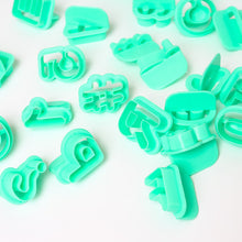 Load image into Gallery viewer, Cutter Set Alphabet &amp; Number 40pk Supplies Sugar Crafty   