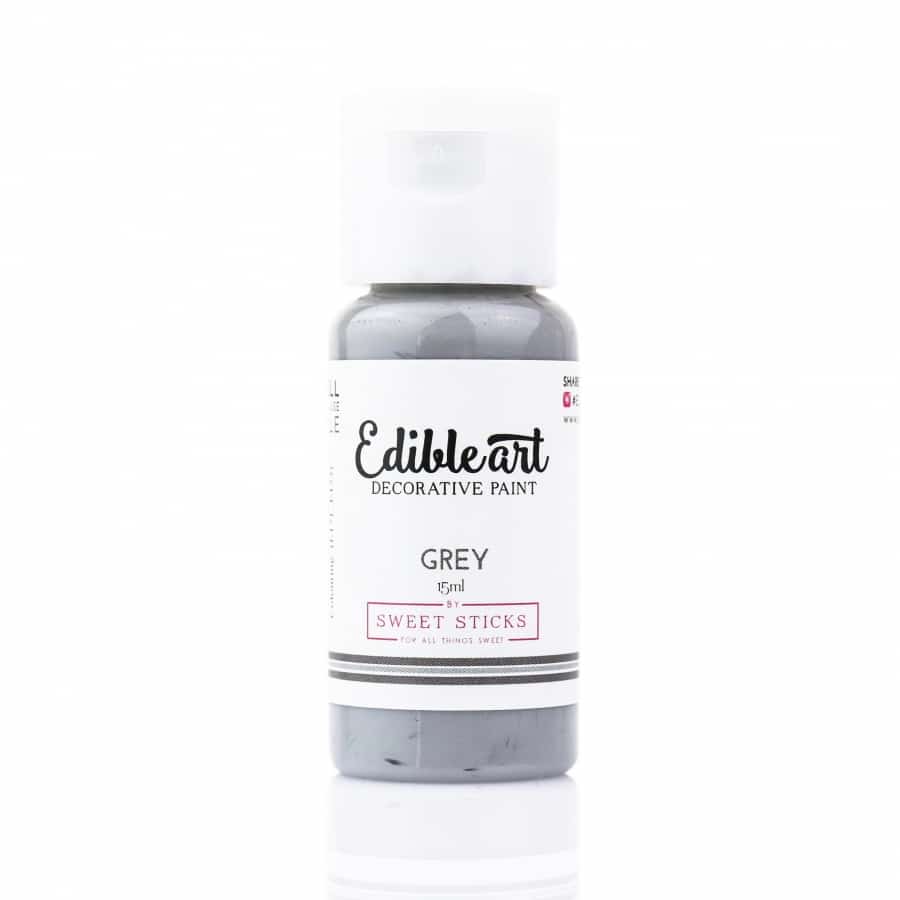 Edible Art Paint Grey Supplies Sweet Sticks   