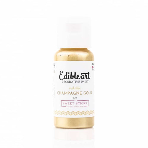 Edible Art Paint Metallic Champagne Gold Supplies Sweet Sticks   