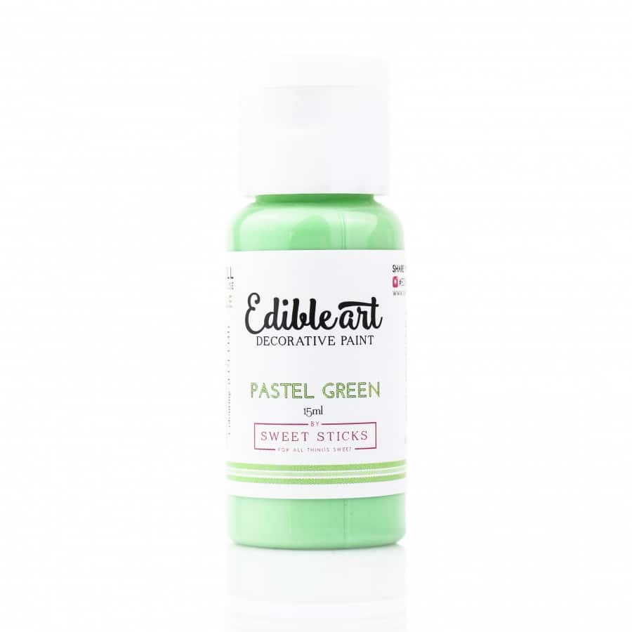 Edible Art Paint Pastel Green Supplies Sweet Sticks   
