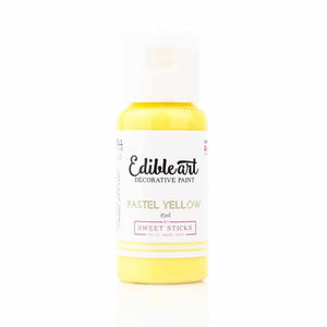 Edible Art Paint Pastel Yellow Supplies Sweet Sticks   