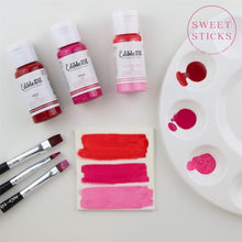 Load image into Gallery viewer, Edible Art Paint Red Supplies Sweet Sticks   