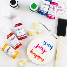 Load image into Gallery viewer, Edible Art Paint White Supplies Sweet Sticks   