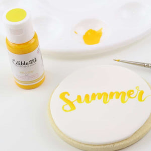 Edible Art Paint Yellow Supplies Sweet Sticks   