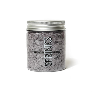 Glitter Flakes Silver 30g Edibles SPRINKS   