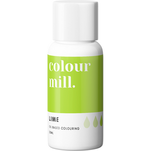 Oil Based Colouring 20ml Lime Edibles Colour Mill.   