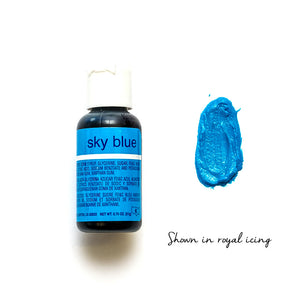 Liqua-Gel Sky Blue 20ml Edibles Chefmaster   