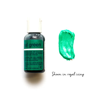 Liqua-Gel Teal Green 20ml Edibles Chefmaster   
