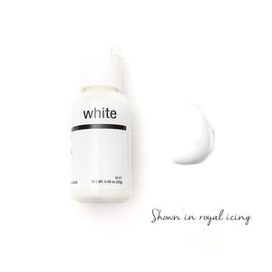 Liqua-Gel Bright White 20ml Edibles Chefmaster   