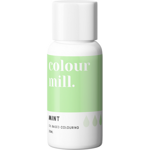Oil Based Colouring 20ml Mint Edibles Colour Mill.   