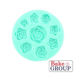 Silicone Mould - Roses Mixed Supplies Bake Group   