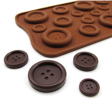 Load image into Gallery viewer, Chocolate Mould (Silicone) - Buttons Supplies Bake Group   