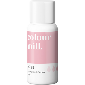 Oil Based Colouring 20ml Rose Edibles Colour Mill.   