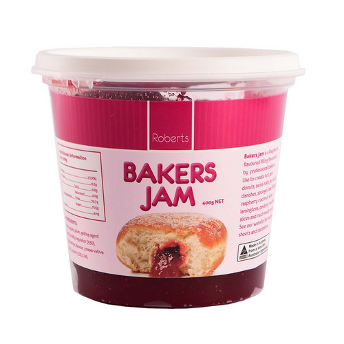 Bakers Raspberry Jam Filling 400g Edibles Roberts Edible Craft   