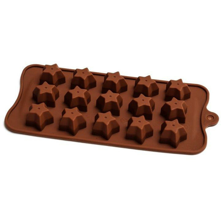 SILICONE CHOCOLATE MOULD - STAR SHAPE A