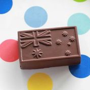 Chocolate Mould (Plastic) - Australian Flag Tim Tam Supplies Sugar Crafty   