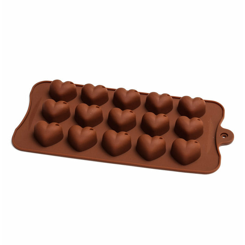 Chocolate Mould (Silicone) - Shiny Heart Supplies Bake Group   